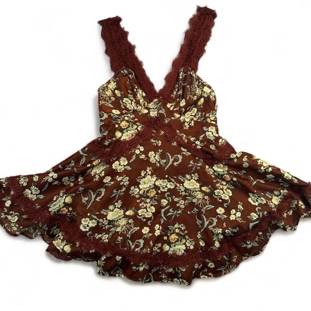 Urban Outfitters UO Tiffany Lace Mini Dress